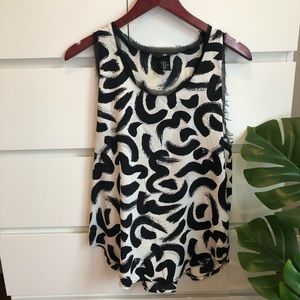 H&M animal print tank